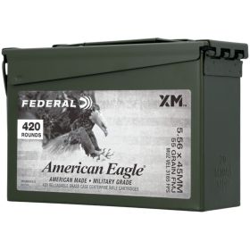 Federal American Eagle 5.56x45mm FMJ 55 Grain 420 Count