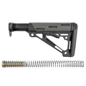 Hogue AR15 M16 OM Collapsible Buttstock w MilSpec BufferTube Gry