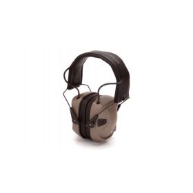 Pyramex Electronic Earmuff With Bluetooth Amp BT 26 Db Tan