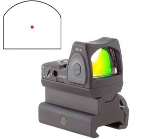 TRIJICON RMR TYPE 2 ADJUSTABLE LED 3.25 MOA RM34 RED DOT