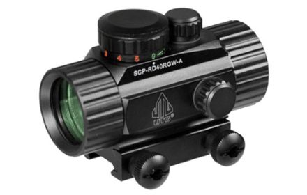 Leapers UTG 3.8in ITA Red Green CQB Dot Sight with Integral Mount