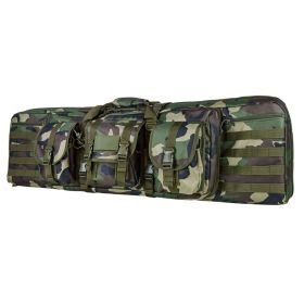 Vism 42"  Double Carbine Case-Woodland Camo